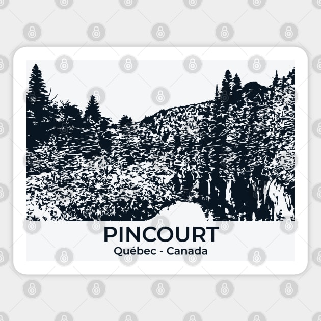 Pincourt - Québec Magnet by Lakeric
